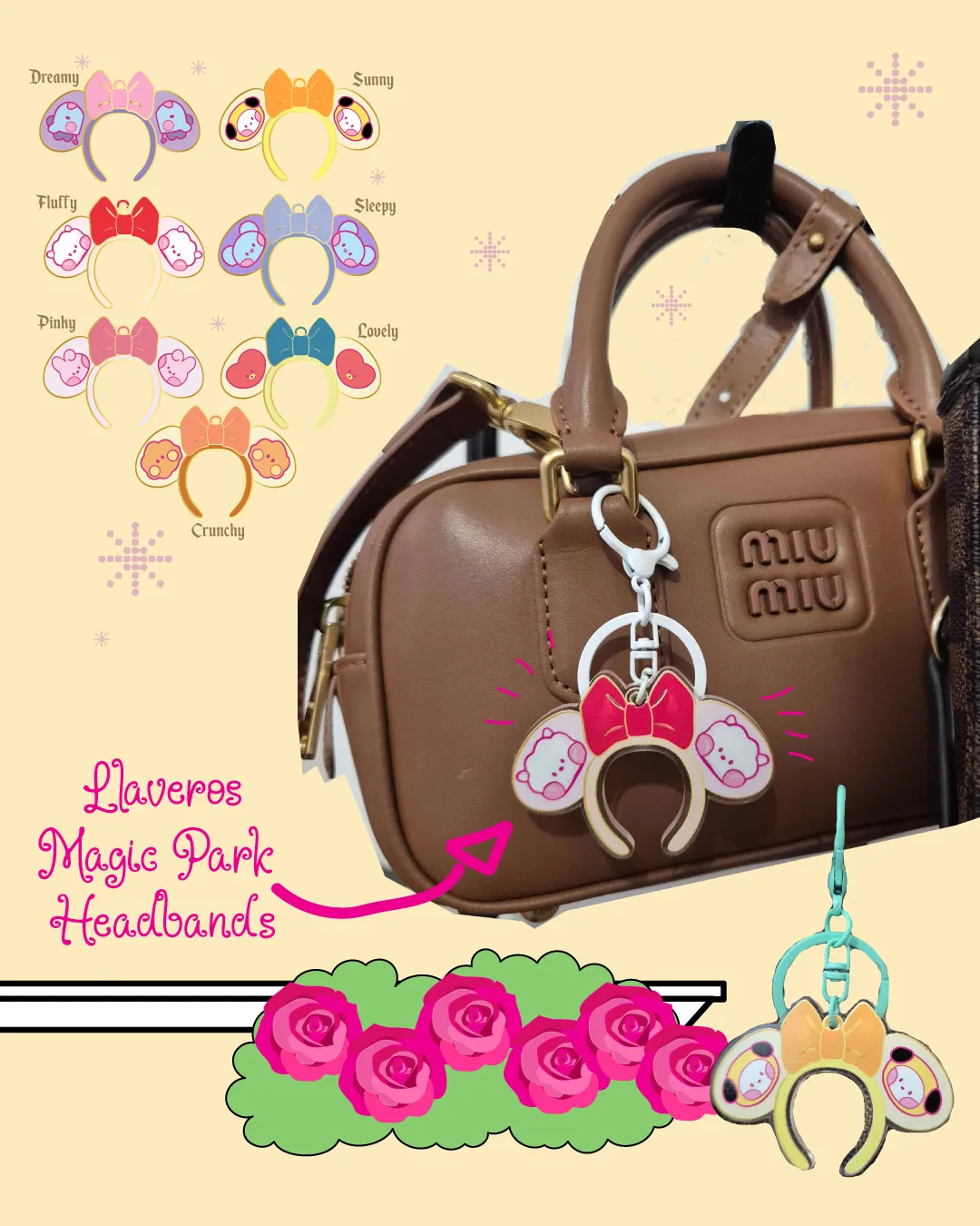 Llavero /  Magic Park Headband BTS